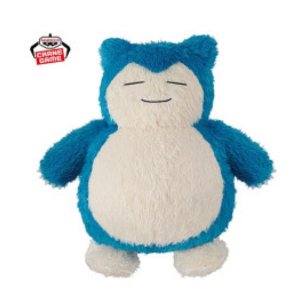 Bandai Namco Pokemon Super Fluffy Plush Kabigon Snorlax